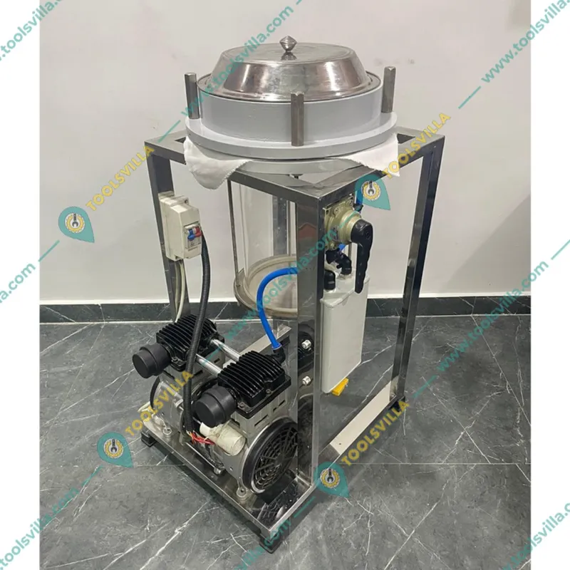 Gorek Commercial Vacuum Oil Filter/Expeller Machine 2HP, 20-25 kg/hr Filtration Capacity with 1 Year Warranty 