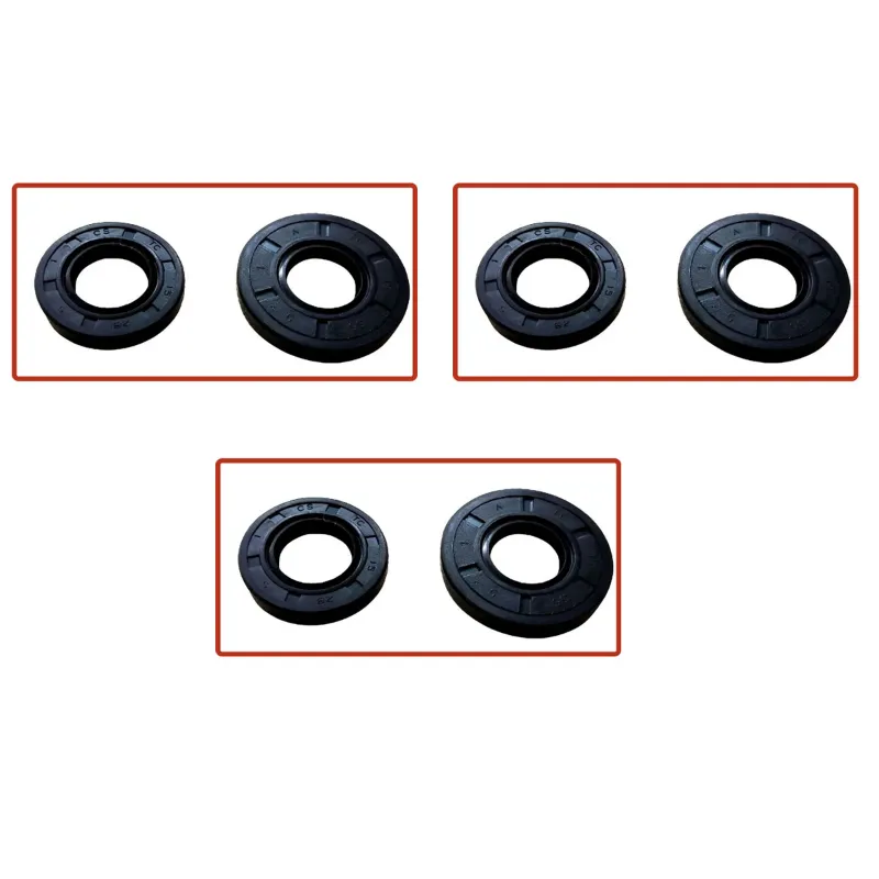 Oil Seal Set (3 Pieces) For 58 CC Petrol Chainsaw, CS 107