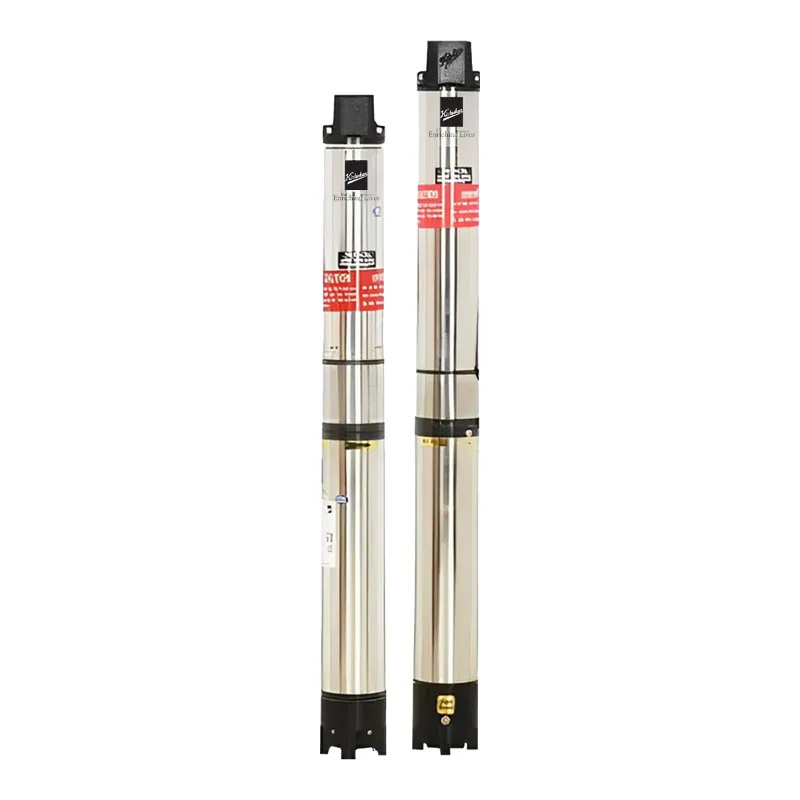 Kirloskar 2 HP 16 Stage 100mm(4") 3Ph Water Filled Borewell Submersible Pump, 426ft Head - 1 Year Warranty (KS4C-2016)