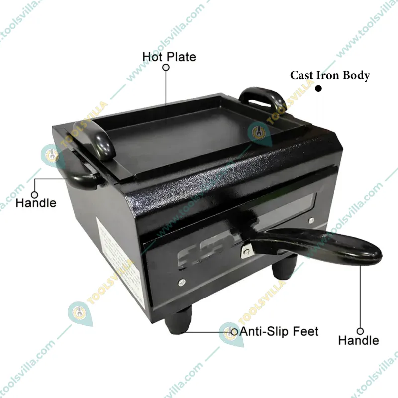 Wellberg Commercial 2 in 1 Electric Tandoor 1500W with Tawa Multi Purposes