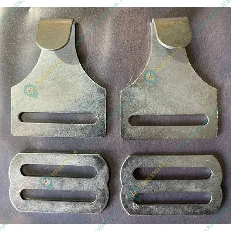Heavy Duty 2 inch Mild Steel Buckle Set (Both Side Belt) for Battery Spayer(Pack-5 pieces)