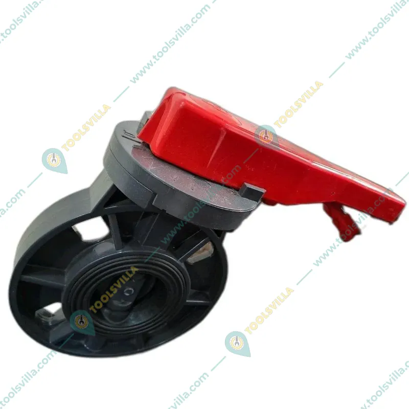 WaterSun 2 Inch PVC Butterfly Valve for Irrigation use,  water treatment, chemical processing