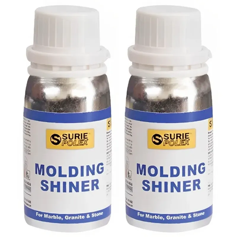 2 Pcs of Surie Polex 100 ml each Molding Shiner For Marble, Granite & Stone
