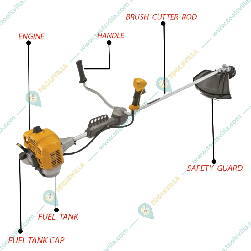 Stiga SB 242 D, Brush Cutter of 2 Stroke and 42.7 cc (1.25 kW)