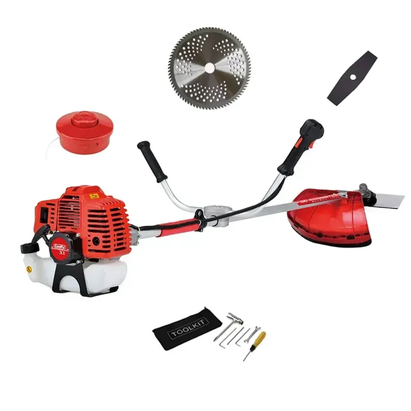 Canfly Grass Cutter, 52 CC 2 Stroke Grass Cutter Machine With Free Accessories 