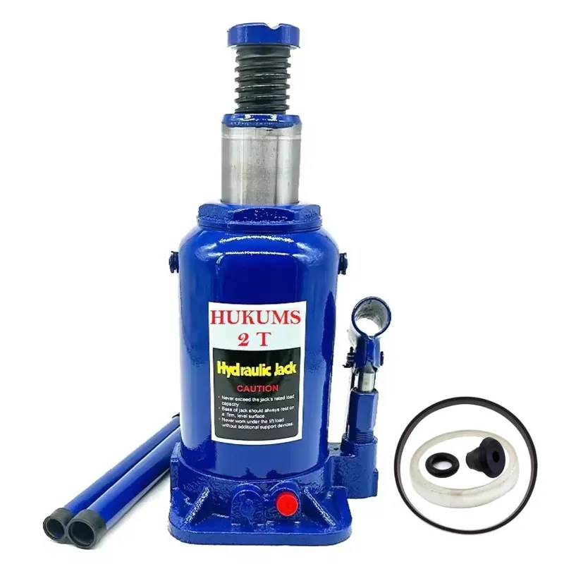 Hukums 2 Ton Capacity Hydraulic Bottle Jack With Oil Seal Kit For SUV, Passengers Cars, 290mm Max. Lifting Height