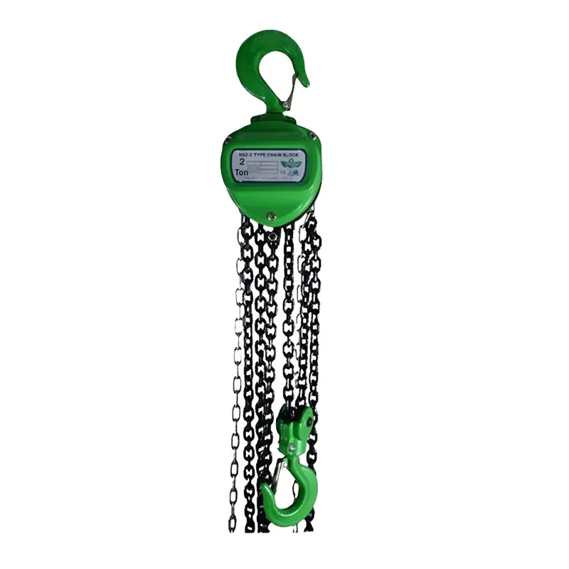 Turtle 2 Ton Double Fall Chain Pulley Block With 6 Meter Load Chain, 6 Meter Hand Chain