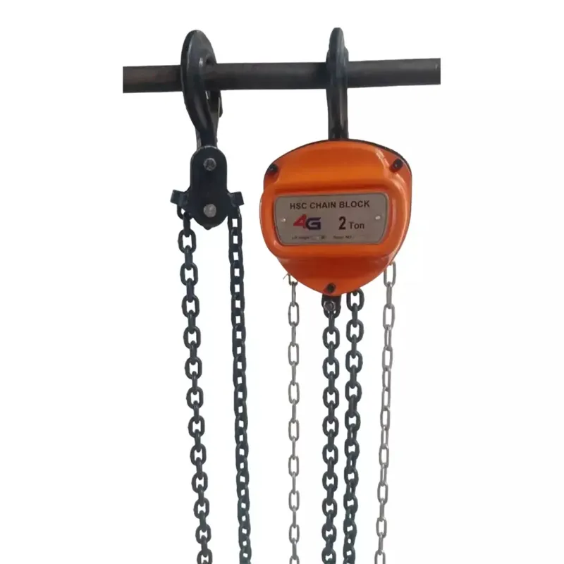 4G 2 Ton HSC Chain Pulley Block with 6 m Chain - 6 Meter Standard Lift