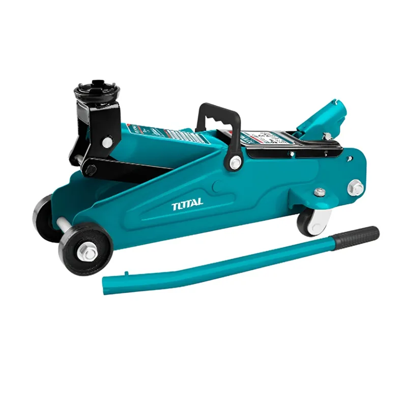 Total 2 Ton Hydraulic Floor Jack, 340 mm Maximum Lifting Height For Hatchback Cars, Sedan, Small Taxi (THT10821)