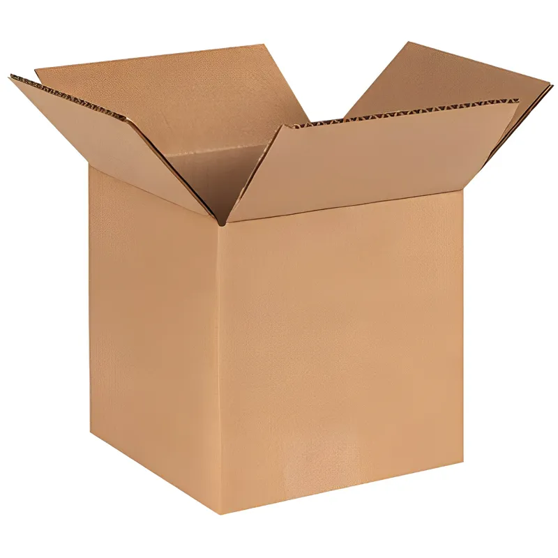 Corrugated 3 Ply Brown Packaging Box, 13x8x7 inch