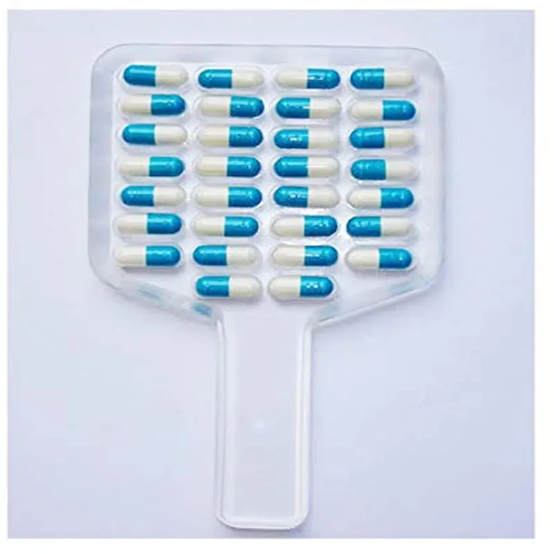 PATCO PHARMA Manual 30 Holes Capsule Counter Board Tray For 00 Size Capsule