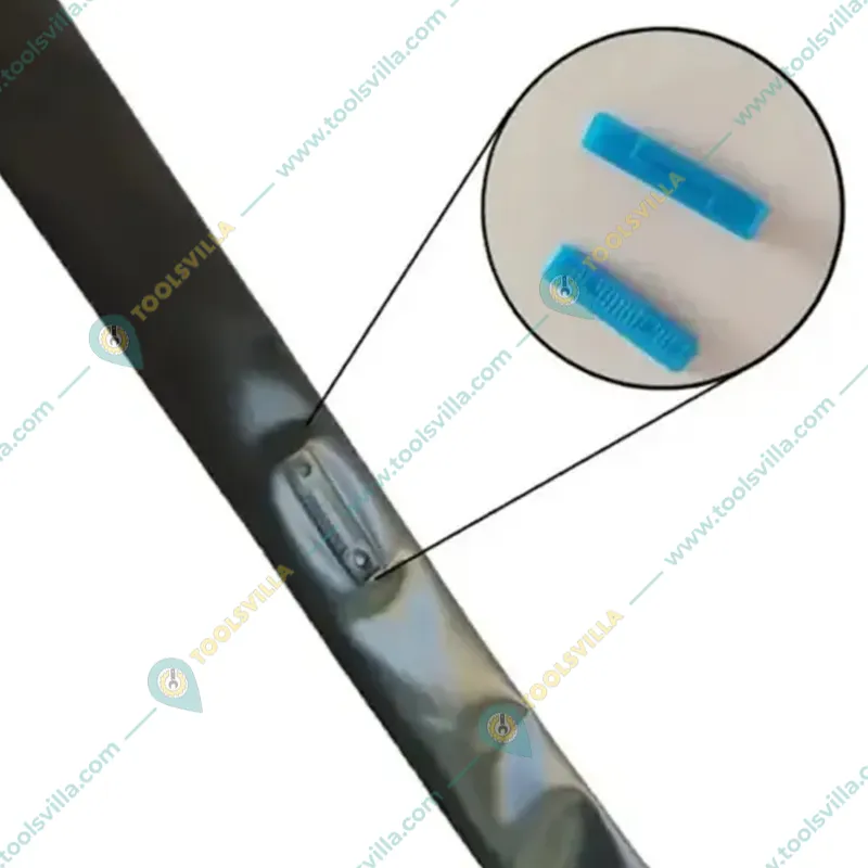 Vina 3000 feet Flat Inline Drip Pipe | 16 mm, 30 cm Hole Spacing with 0.35 mm Wall Thickness and 4 LPH Discharge Rate