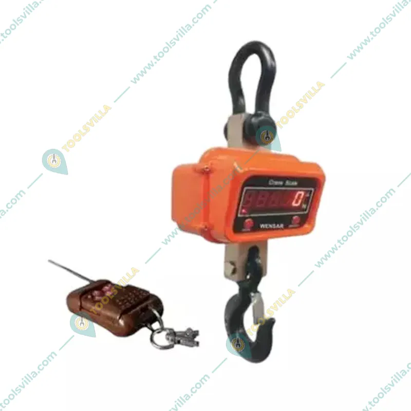 Metis 3000 Kg Capacity Digital Crane Weighing Scale With LED Display