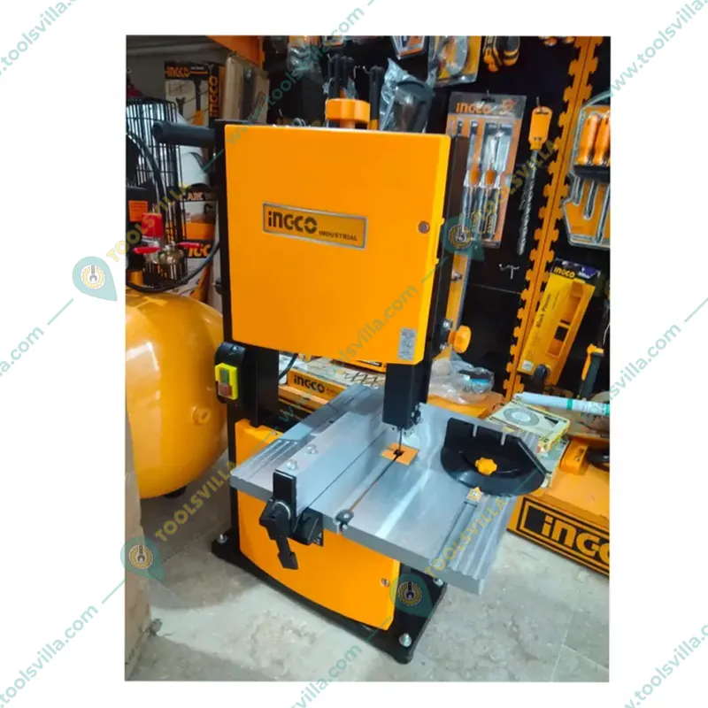 Ingco 300 mm x 300 mm Band Saw Machine,350 W With 80 mm Max. Cutting Depth (BAS3502)