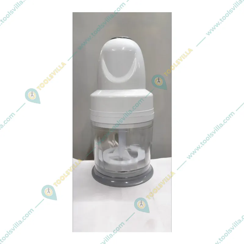 Premium Quality 300W Electric Vegetable Chopper with 2 SS Blade Attachment