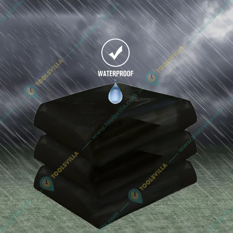 Marine 300 GSM, UV Stabilized, Waterproof, HDPE Tarpaulin Sheet(Size-40 x 40 feet)