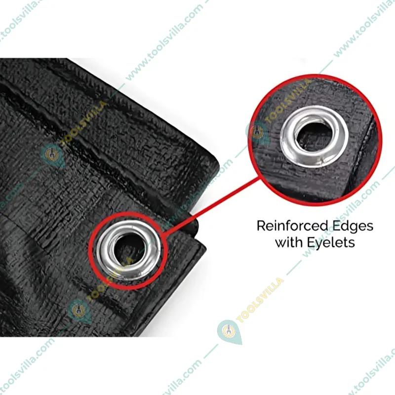 Marine 300 GSM, UV Stabilized, Waterproof, HDPE Tarpaulin Sheet(Size-40 x 40 feet)