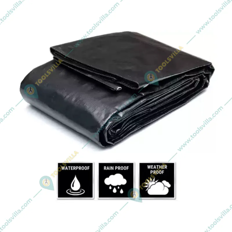 Marine 300 GSM, UV Stabilized, Waterproof, HDPE Tarpaulin Sheet(Size-40 x 40 feet)