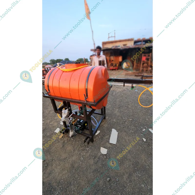 Tractor Mounted 300 Liter Boom Sprayer of 80 LPM HTP Pump and 13 Nozzles