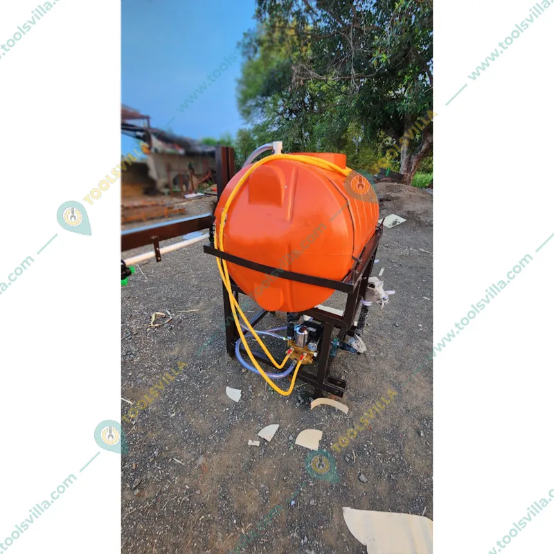 Tractor Mounted 300 Liter Boom Sprayer of 80 LPM HTP Pump and 13 Nozzles