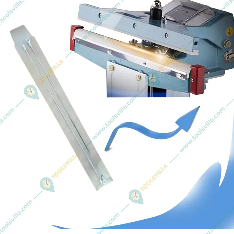 Boss Pack 3 Pcs 300 mm Heating Elements & Teflon Cloths of length for Double side Foot Sealer