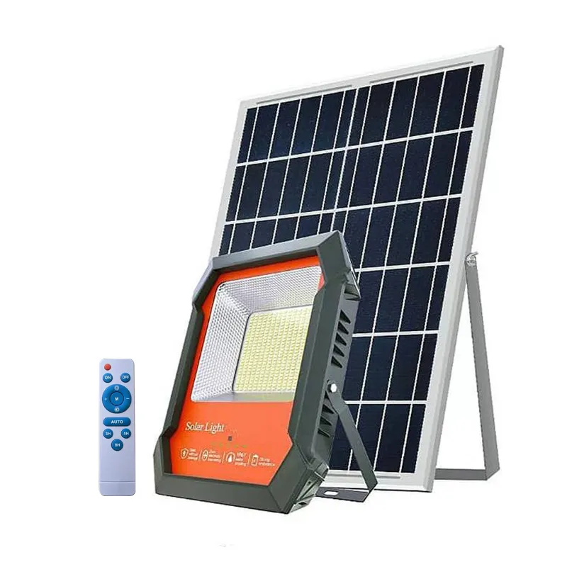 Solar LED Flood Light of 300 W with Remote Control for Outdoor Pathway, Garden and Patio (2 Year Warranty)