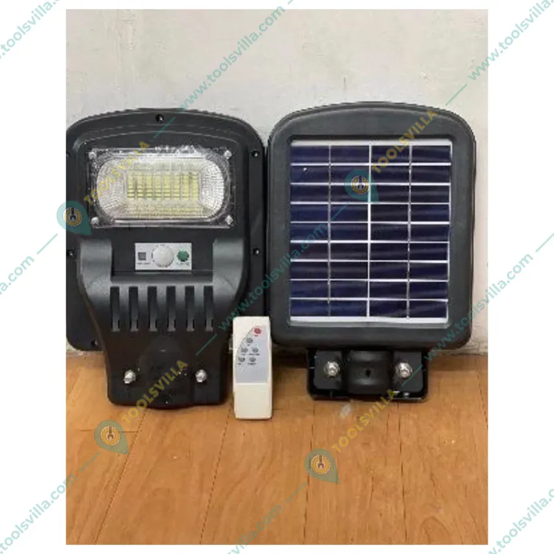 Gramstrong All in One 30 W Solar Waterproof Street Light of 56 LEDs, 5 V Panel, with Motion Sensor and Remote (2 Year Warranty)