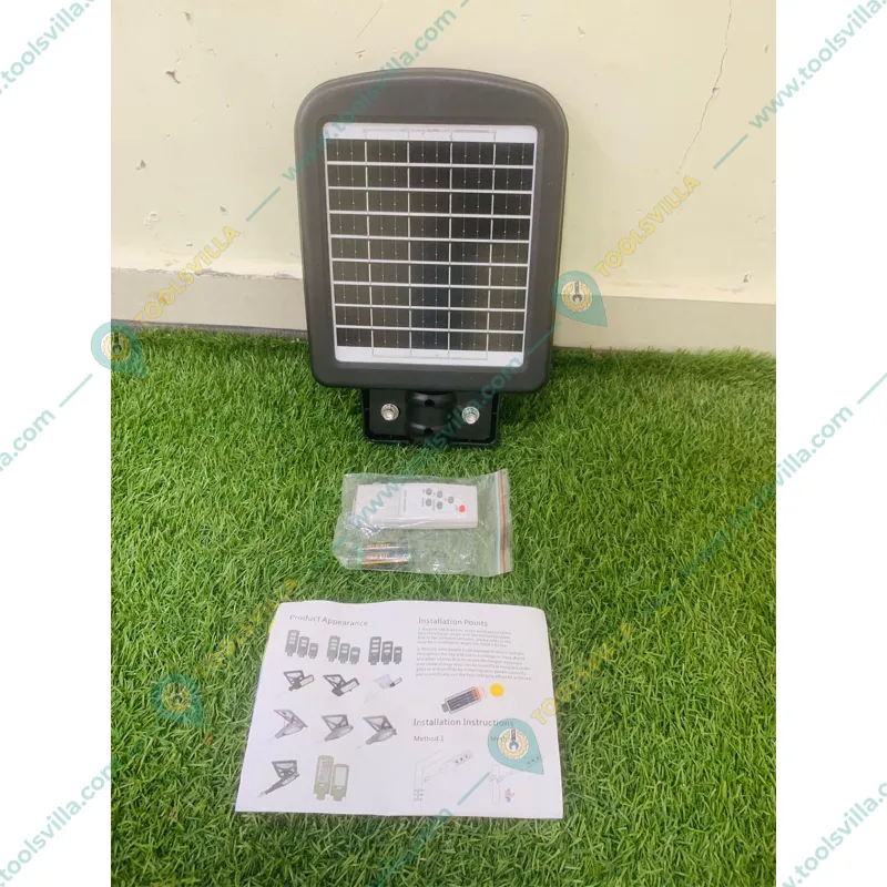 Gramstrong All in One 30 W Solar Waterproof Street Light of 56 LEDs, 5 V Panel, with Motion Sensor and Remote (2 Year Warranty)