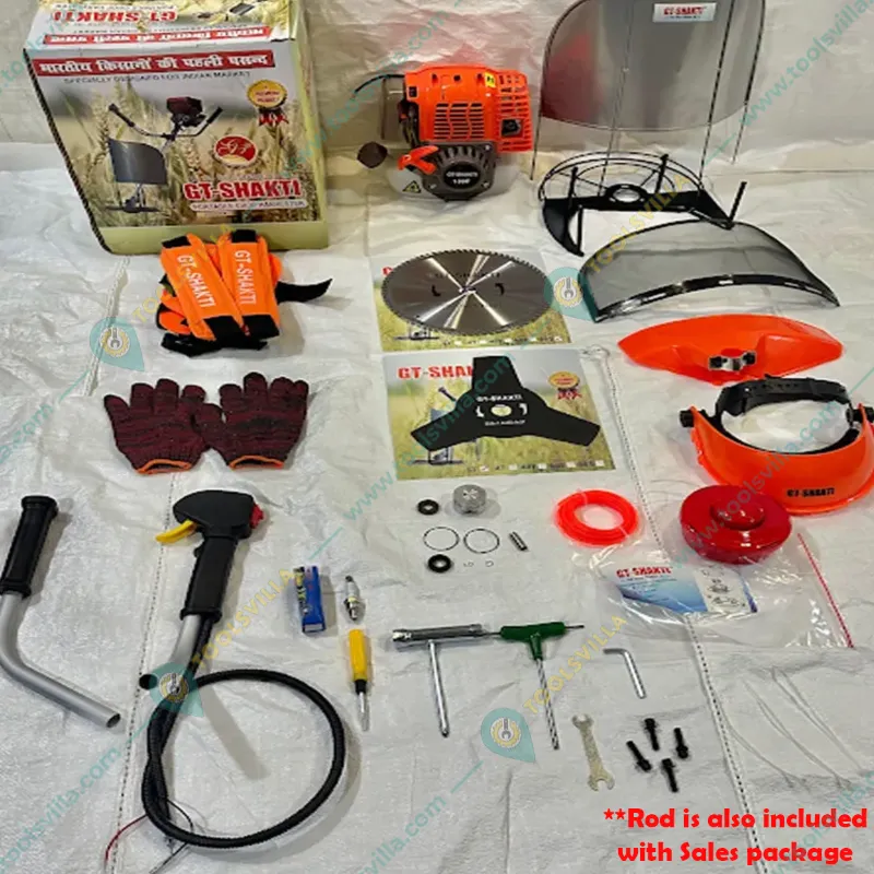 GT Shakti GT-CG431, 31 cc, 4 Stroke Side Pack Brush Cutter with 139F Engine
