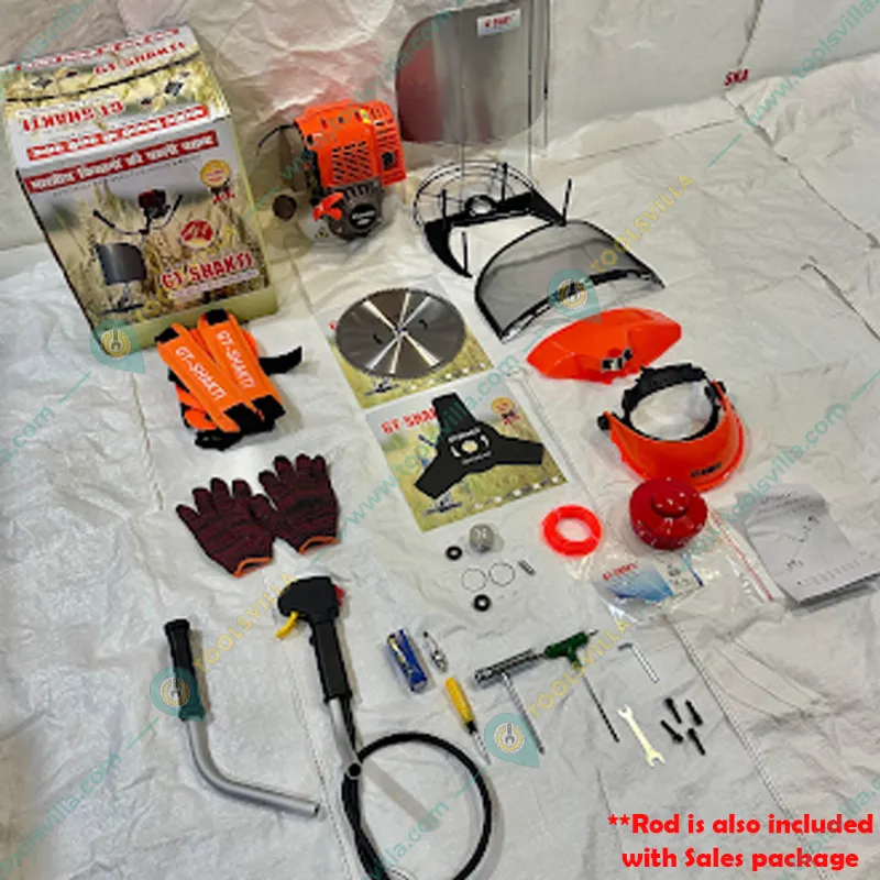 GT Shakti GT-CG431, 31 cc, 4 Stroke Side Pack Brush Cutter with 139F Engine