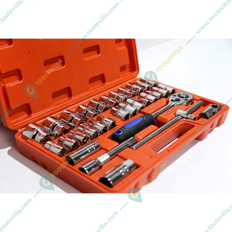 Heavy Duty 32 Pieces Combinational Tool Kit Ratchet Socket Set