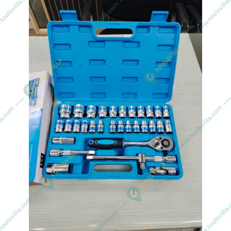 Heavy Duty 32 Pieces Combinational Tool Kit Ratchet Socket Set