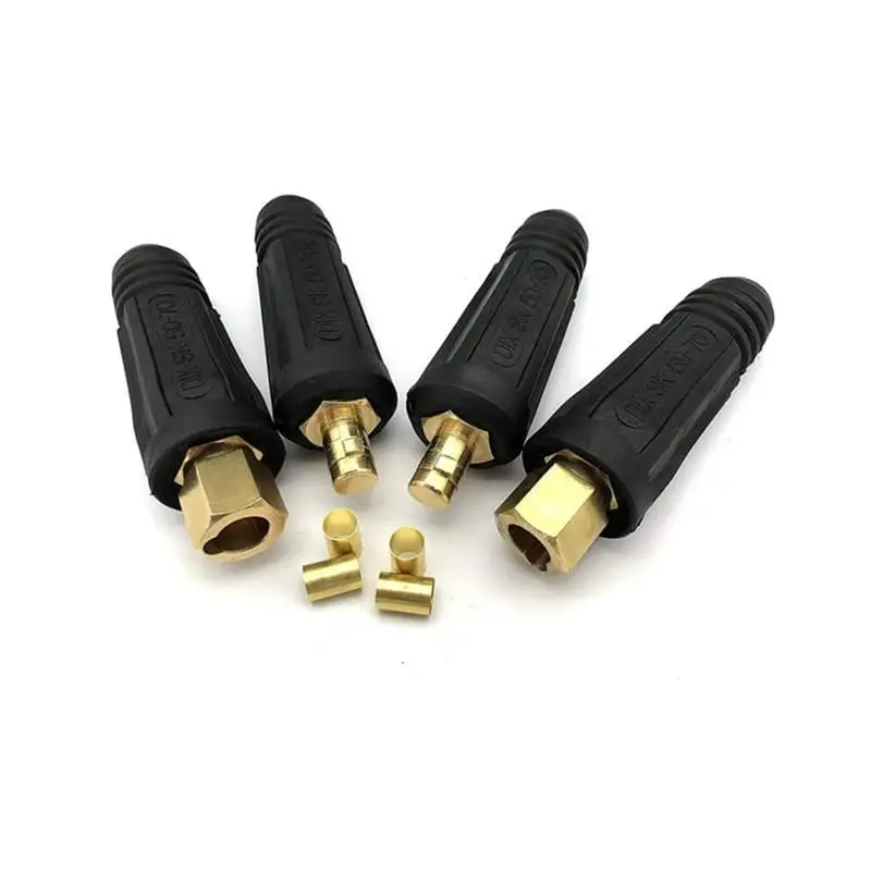 Premium Quality 35-50 sq. mm D Type Plug Welding Connector(Pack-10 pcs)