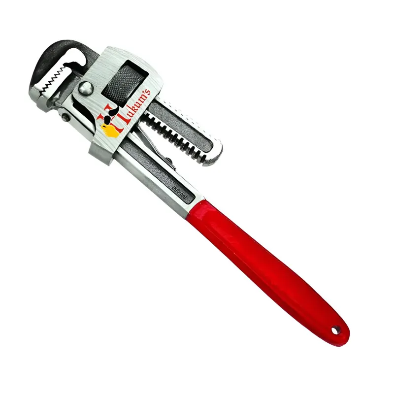 Hukums 14" (350 mm) Pipe Wrench For Plumbing, Waterline Maintenance (1 Year Warranty)