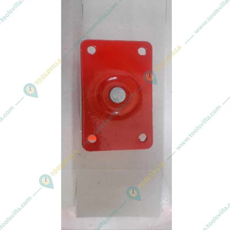 Heavy Duty 360 Degree Rotation 500 Kg Capacity 6 Wheels Plate Type Caster Wheel For Furniture (Set of 4 Castor Wheels)