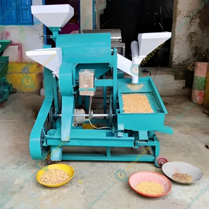 Dafe (PKV) Heavy Duty 3HP Mini Dal Mill, 100-150 Kg/hr Capacity
