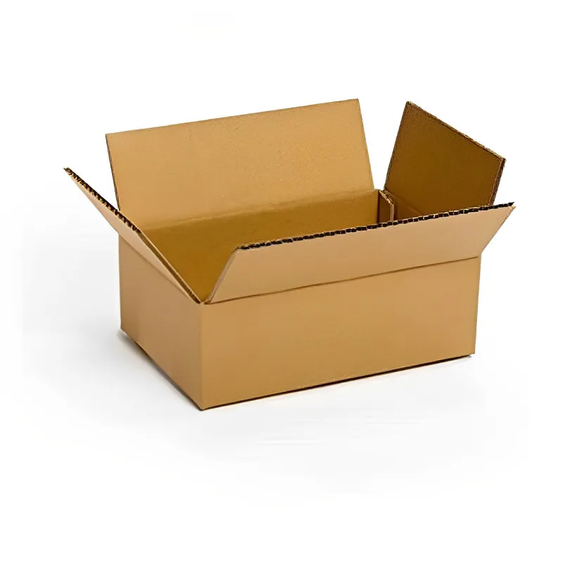 MM Will Care Corrugated 3 Ply Brown Packaging Box, 7.5x4.5x3.5 inch