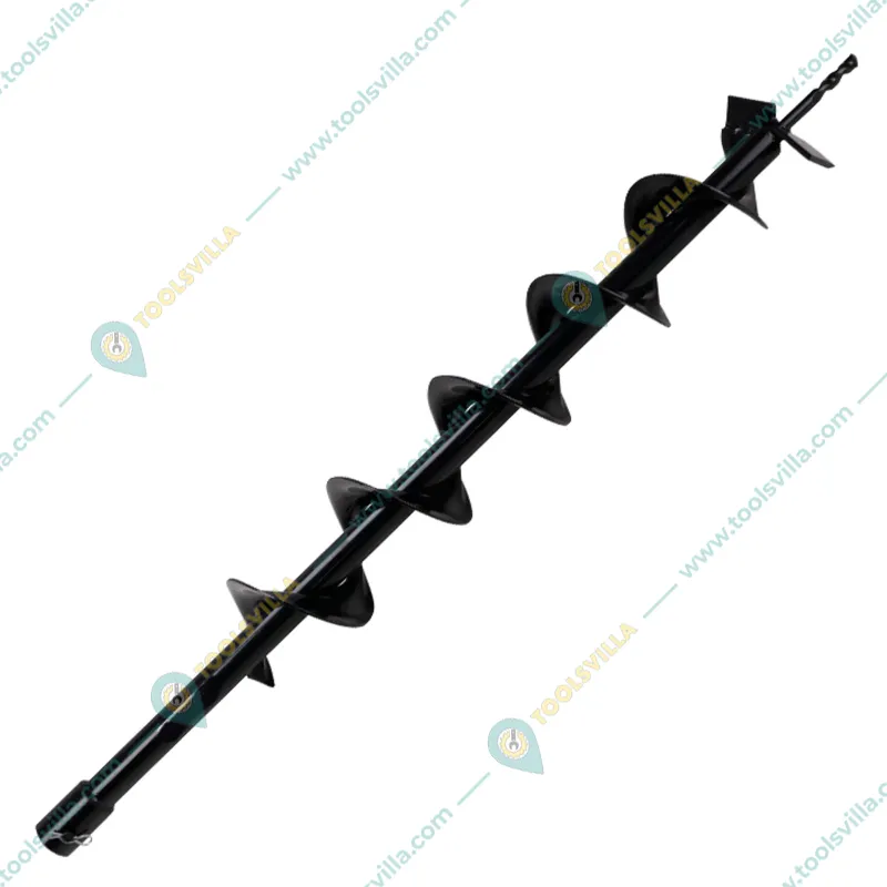 Heavy Duty Single Spiral 4 inch Drill Bit For Earth Auger/ Post Hole Digger Machine