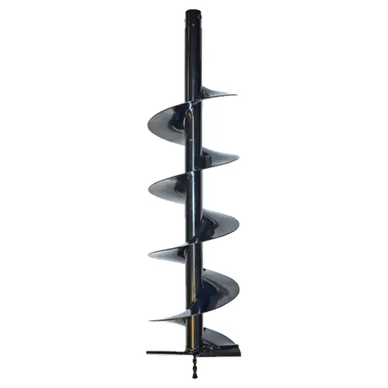 Heavy Duty Single Spiral 8 inch Drill Bit For Earth Auger/ Post Hole Digger Machine