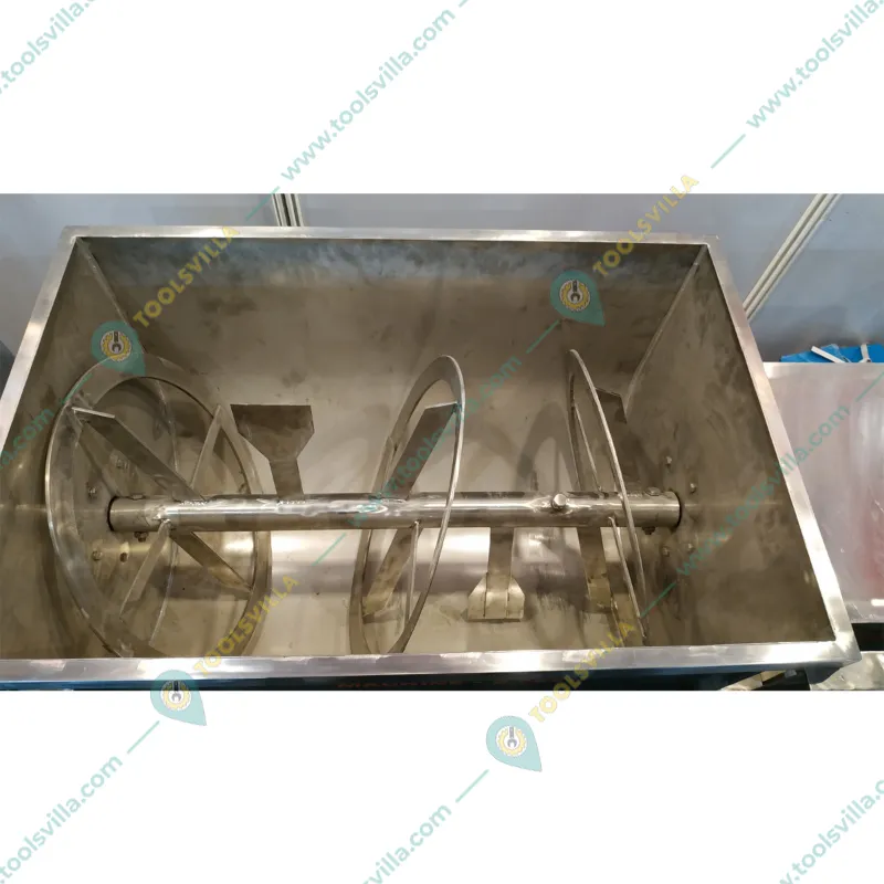 3 Feet Drum Length Namkeen Masala Mixing Machine with 1.5HP Motor