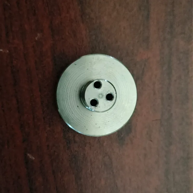 3 Holes Pola Making Die For Rice Corn Puffed Snack Food Extruder Machine with Barrel Screw, Without Motor and Stand