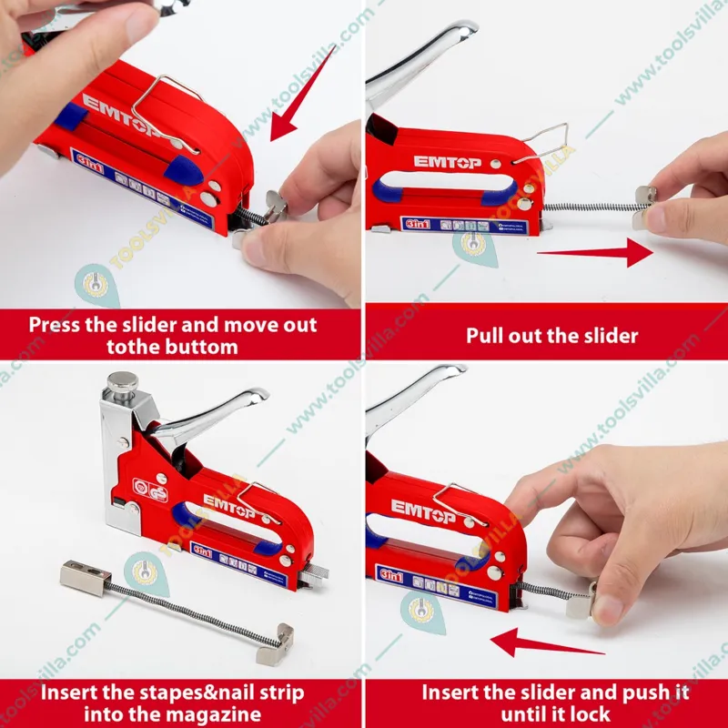 Emtop 3 In 1 Staple Gun (ESGU1001)