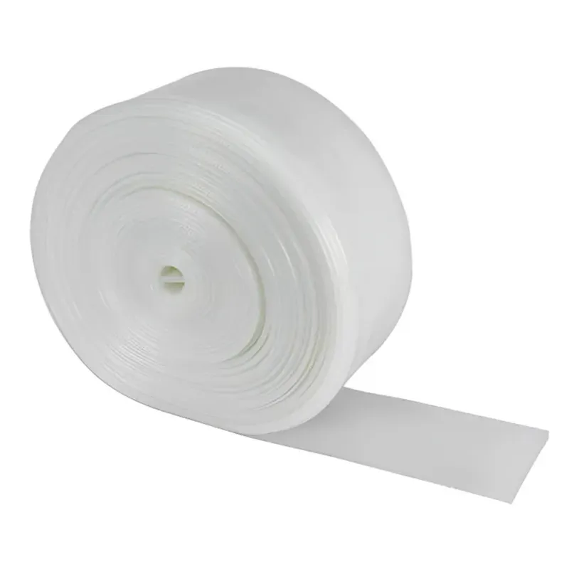 Kamal 3 inch LDPE Laminated Woven Lay Flat Tube Pipe | 100% Virgin Krishi Pasara Agriculture Pipe (White)(Size-60 mtr)