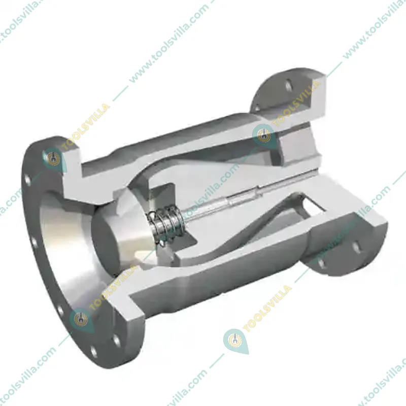 Kamal Agrotech 3 inch Piston type Non Return Valve without Flange for irrigation use