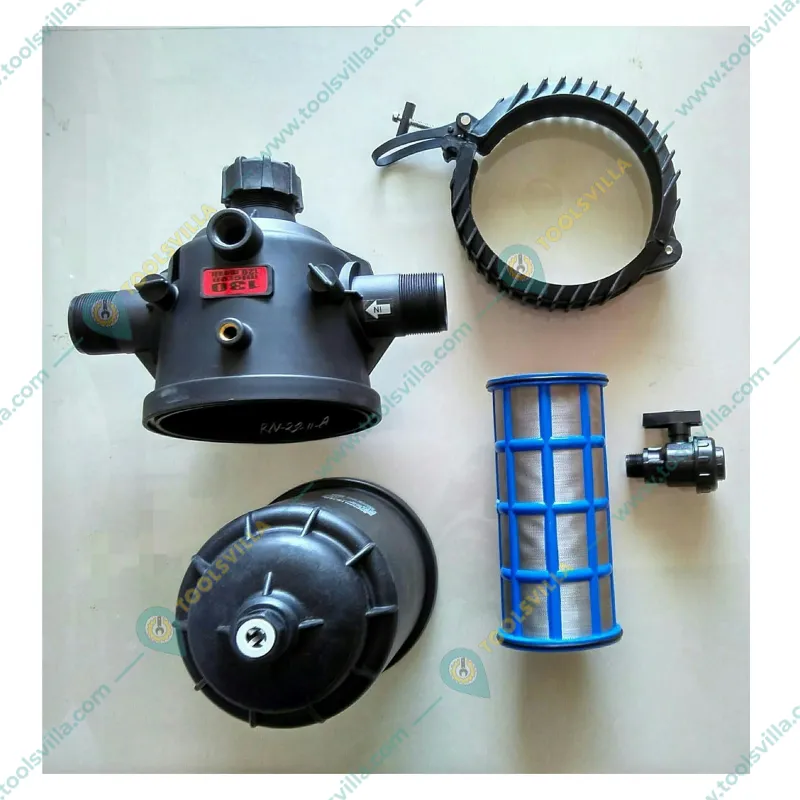 Automat 3 inch T-Type Screen Filter with 40m³ per hour flow rate used for water purification purposes