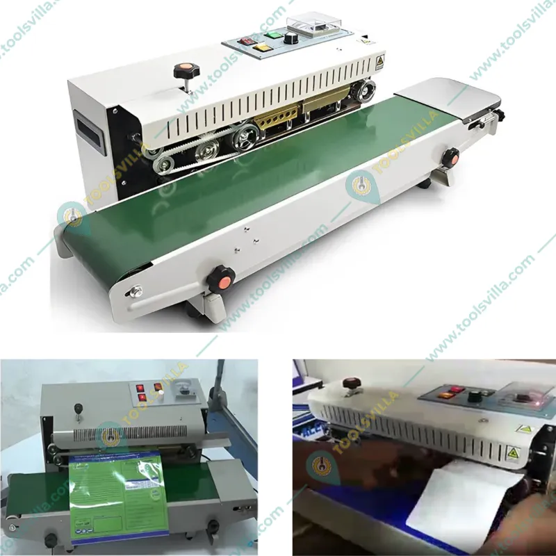 Heavy Duty 3 kg MS Horizontal Continuous Band Sealer, 500W