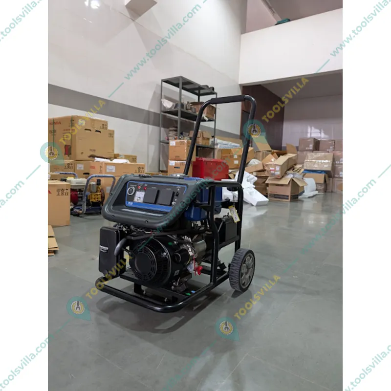 Genergy 3.3 KVA Single Phase Recoil + Self + Remote Start Petrol Generator (GE3700)
