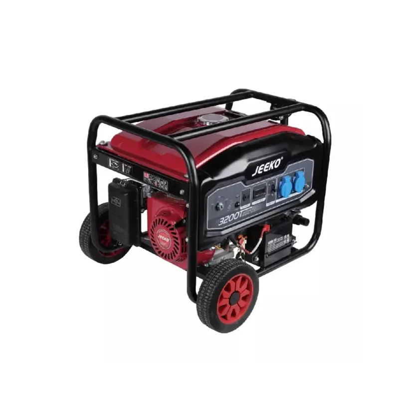 JEEKO JK Series 3 KVA Electric Start Portable Petrol Generator With 1 Year Warranty (JK3200E) 
