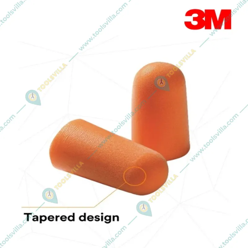 3M Corded Rollable Foam Earplugs, Extra Soft, Reusable, Sound Block Up To 29 Decibel (1110)(Pack-50)