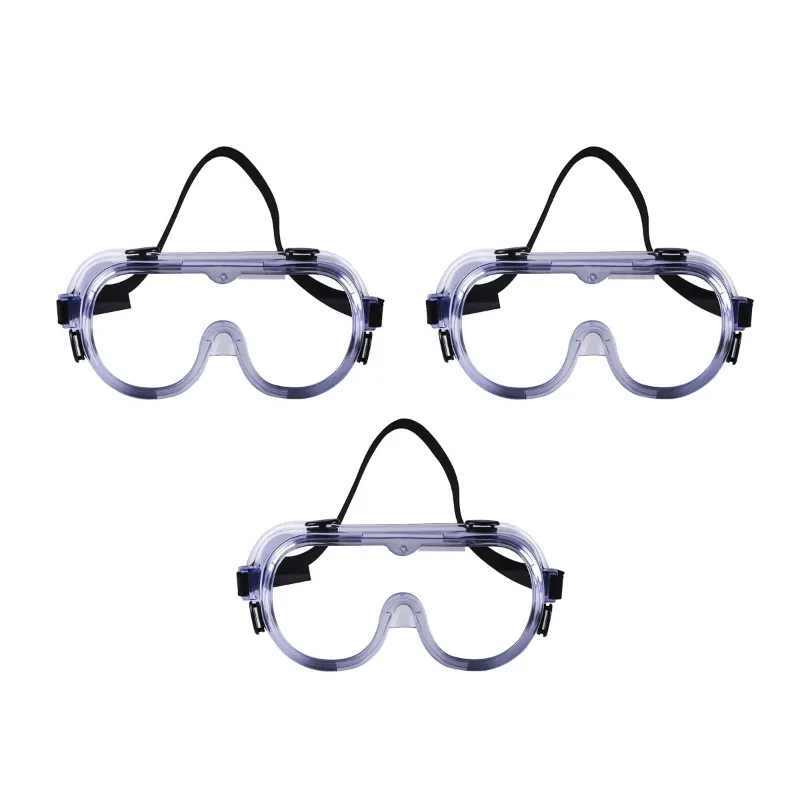 3M Chemical Splash Polycarbonate Safety Goggles (1621 )(Pack-3 Pcs)